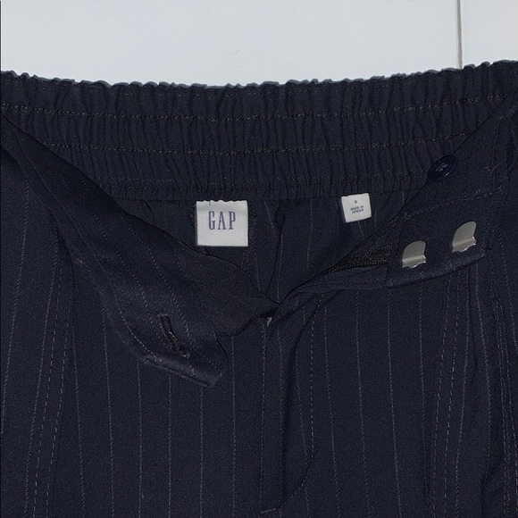 GAP Pinstripe Paper Bag Pant - Picture 3 of 4